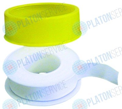 Лента из политетрафторэтилена колёсико Д 12м Ш 12мм -200 до +260°C допуск DIN-DVGW/KTW RATIONAL 5012.0524