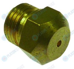 Жиклёр газовый резьба M10x1 ширина зева ключа 11 ? отверстия 0.9мм Silko 101027