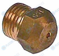 Жиклёр газовый резьба M10x1 ширина зева ключа 11 ? отверстия 1.6мм Silko 101054