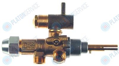 Кран газовый альтернатива EGA GPEL21D с выходом для дюзы  (с дюзой) Electrolux 700231554
