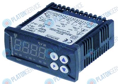 Термометр TECNOLOGIC K38VHC------E---- 71x29мм монтажная глубина 64мм 100-240В