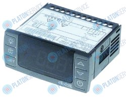 Регулятор электронный DIXELL XR20CX-0N0C0 71x29мм 12В напряжение перем. тока/пост. тока NTC/PTC Dixell XR20CX-0N0C0