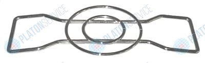 Решётка-уменьшитель для кастрюли Д 340мм Ш 100мм Electrolux 07800A2000