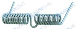 Пружина торсионная ? 20.8 Д1  48мм Д2 124мм Д3 48мм ? проволоки 3.7мм