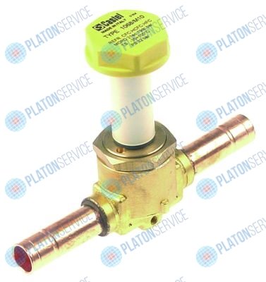 Корпус электромагнитного клапана NC 1068/M10S p max 45бар присоединение 10 мм паечн. соединение
