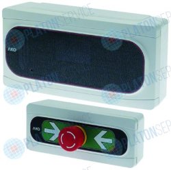 alarm device AKO type 55123B 230V voltage AC relay outputs 1 yes