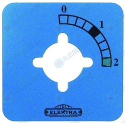 Панелька 0-1-2 голуб. ELEKTRA
