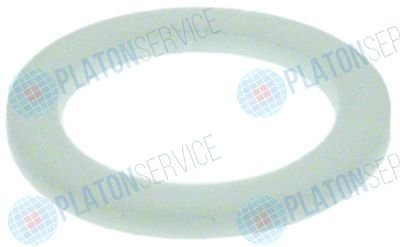 Уплотнитель плоский PTFE внеш. ? 14мм внутр.? 10мм толщина материала  1мм кол-во в уп-вке 1штук