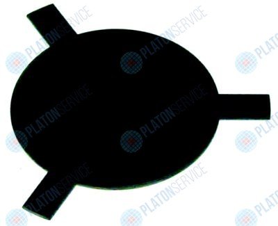 Крышка ? 120 плита с панелью накаливания Electrolux 506841000
