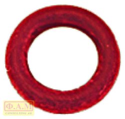 Уплотнит. кольцо 02021, красный силикон O-RING 02021 - RED SILICON  456009