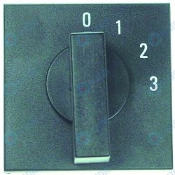 Рукоятка регулировочная переключатель 0-1-2-3 ? 52x52 ? ось 5x5мм квадратн.