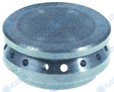 Крышка горелки ? 40 7кВт монтаж. поз-ция внутри Electrolux 77019012942