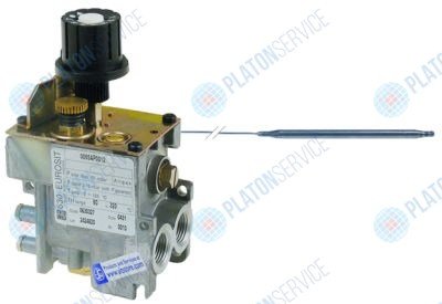 Термостат газовый серия 630 Eurosit темп. макс. 320°C 80-320°C вход для газа 3/8" Electrolux 2096