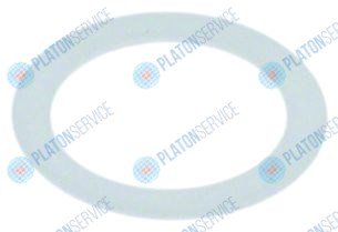 Уплотнитель плоский PTFE внеш. ? 16.5мм внутр.? 12.5мм толщина материала  0.5мм
