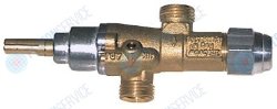 Кран газовый PEL 20S вход для газа M16x1,5 (труба-? 10 мм) 0.4