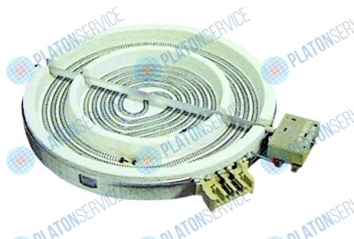 Нагреватель радиационный ? 230 2100Вт 230В контур отопления 2 регулирование энергией Electrolux 5008