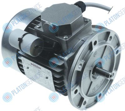 Мотор 2 скорости 400В 50Гц фазы 3 ? вала 19мм ? фланец 160мм 1400/2800об/мин DN90S2/4 ? 180