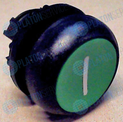 Выключатель нажимной кнопочный зелён. 887015-22