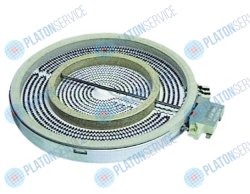 Нагреватель радиационный ? 230 2200Вт 230В контур отопления 2 регулирование энергией Electrolux 617816400