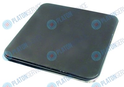 Конфорка размеры 300x300мм 2500Вт 230В с кромкой присоединение 4 винтовых зажима протектор да Electrolux 07800A2020