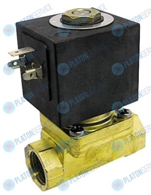 Клапан электромагнитный 2 230 В перем. тока присоединение 3/4" Д 79мм DN 17мм Electrolux 0