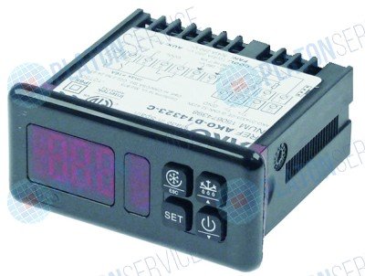Регулятор электронный AKO D14323-C 71x29мм 90-240В напряжение переменный ток NTC/PTC выходы реле 3