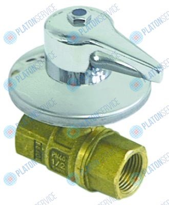 Клапан запорный резьба 1/2"