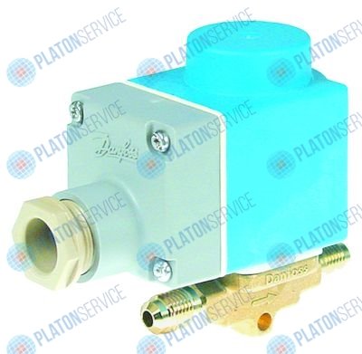 Клапан электромагнитный NC EVR 3 p max 45.2бар присоединение 6 мм, 7/16 UNF DN 3.2мм Danfoss 032F2033