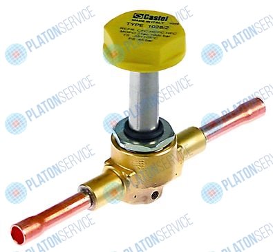 Корпус электромагнитного клапана NC 1028/2 S p max 45бар присоединение 1/4" паечн. соединение Electrolux 87965