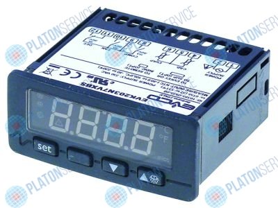 Регулятор электронный EVERY CONTROL EVK203N7VXBS 71x29мм 230В напряжение переменный ток NTC/PTC