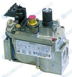 Вентиль газовый  SIT 0.2В  -Гц вход для газа 1/2" выход для газа 1/2" Electrolux 2606