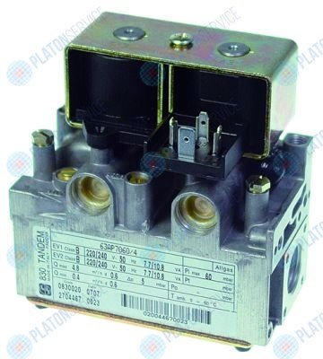 Вентиль газовый  230В 50Гц вход для газа 1/2" выход для газа 1/2" Electrolux 0511S01H06