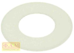 TEFLON FLAT GASKET ш 18x9x0.5 mm  36230001