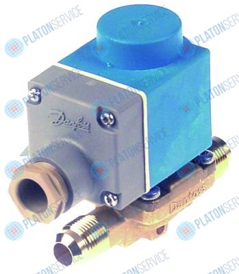 Клапан электромагнитный NC EVR 10 p max 35бар присоединение 3/4" UNF (12 мм) DN 14мм Danfoss 032F2103