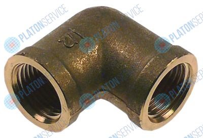 Угольник резьба 1/2" IG - 1/2" IG латунь Electrolux 210320300