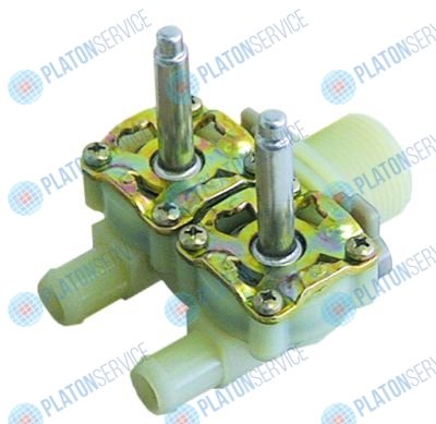 Корпус электромагнитного клапана двойн. прямой 3/4" выход DN10 темп. макс. 90°C 113215