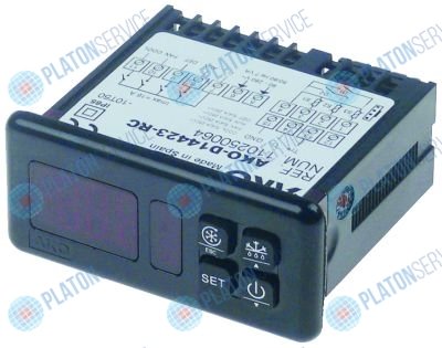Регулятор электронный AKO D14423-RC 71x29мм 90-240В напряжение переменный ток NTC/PTC